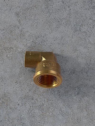 Γωνία Θηλυκή Κολλητή Ορειχάλκινη