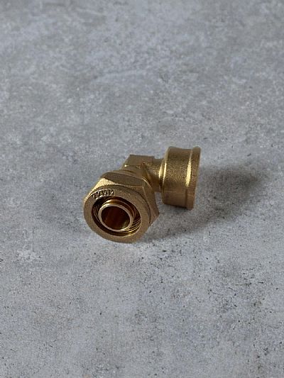 Γωνία Θηλυκή Ορειχάλκινη Φ22 x 3/4