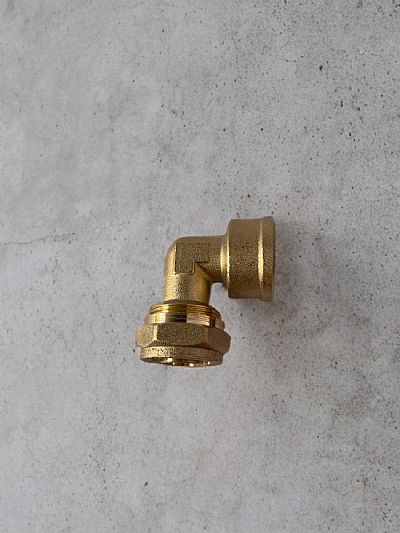 Γωνία Θηλυκή Ορειχάλκινη Φ22 x 3/4