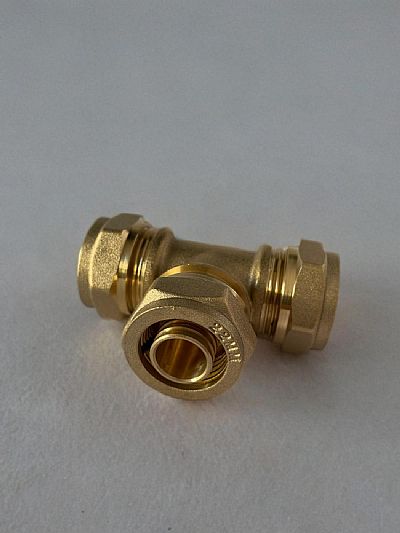 Ταφ Ηλιακού Μηχανικής Σύσφιξης Χαλκού – Πλαστικής Φ22