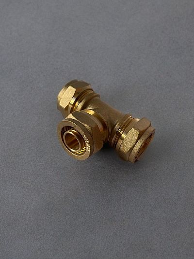 Ταφ Ηλιακού Μηχανικής Σύσφιξης Χαλκού – Πλαστικής Φ22