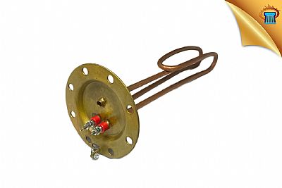 Αντίσταση Ηλιακού Θερμοσίφωνα Φ120-8 Τρύπες Ορειχάλκινη Γυριστή 4.000W