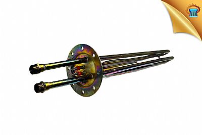 Αντίσταση Ηλιακού Θερμοσίφωνα (Boiler Τριπλής Ενέργειας) Φ140-8 Τρύπες με Εναλλάκτη Σιδερένια L80 4.000W