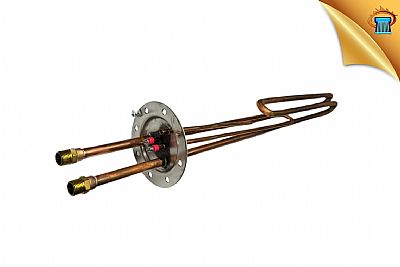 Αντίσταση Ηλιακού Θερμοσίφωνα (Boiler Τριπλής Ενέργειας) Φ140-8 Τρύπες με Εναλλάκτη Inox L80 4.000W