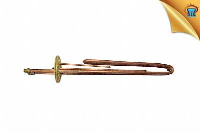 Αντίσταση Ηλιακού Θερμοσίφωνα (Boiler Τριπλής Ενέργειας) Φ140-8 Τρύπες με Εναλλάκτη Ορειχάλκινη L60 4.000W