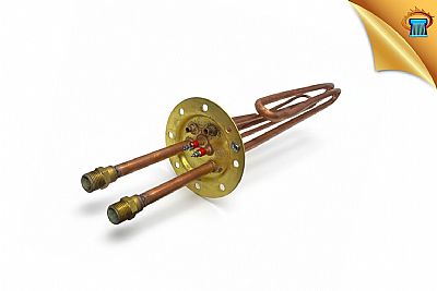 Αντίσταση Ηλιακού Θερμοσίφωνα (Boiler Τριπλής Ενέργειας) Φ140-8 Τρύπες με Εναλλάκτη Ορειχάλκινη L60 4.000W