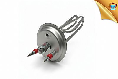 Αντίσταση Ηλιακού Θερμοσίφωνα Οβάλ 1Βίδα Inox Ανοξείδωτη Γυριστή 4.000W