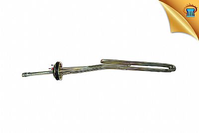 Αντίσταση Ηλιακού Θερμοσίφωνα (Boiler Τριπλής Ενέργειας) Οβάλ 1 Βίδα με Εναλλάκτη Σιδερένια L60 4.000W