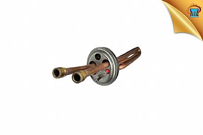 Αντίσταση Ηλιακού Θερμοσίφωνα (Boiler Τριπλής Ενέργειας) Οβάλ 1 Βίδα με Εναλλάκτη Inox Ανοξείδωτη L60 4.000W με Καπάκι και με Φλάντζα