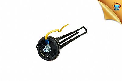 Αντίσταση Ηλιακού Θερμοσίφωνα Φ48 Για Κουμπωτό Θερμοστάτη Σιδερένια Ίσια (Τύπου Nobel) 4.000W Με Λάστιχο 