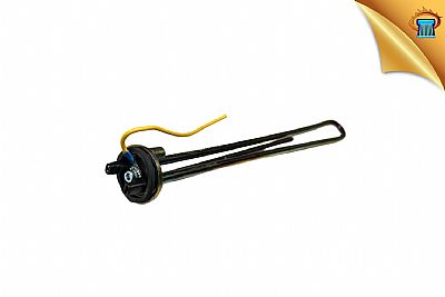 Αντίσταση Ηλιακού Θερμοσίφωνα Φ48 Για Κουμπωτό Θερμοστάτη Σιδερένια Ίσια (Τύπου Nobel) 4.000W Με Λάστιχο 