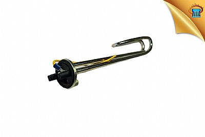 Αντίσταση Ηλιακού Θερμοσίφωνα Φ48 Για Κουμπωτό Θερμοστάτη Σιδερένια Γυριστή (Τύπου Nobel) 4.000W Με Λάστιχο 