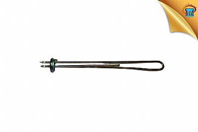 Αντίσταση Ηλιακού Θερμοσίφωνα Φ53 Για Θερμοστάτη 4Επαφών Σιδερένια (Τύπου SONNE 2000-2002μοντ.) 4.000W Με Λάστιχο 