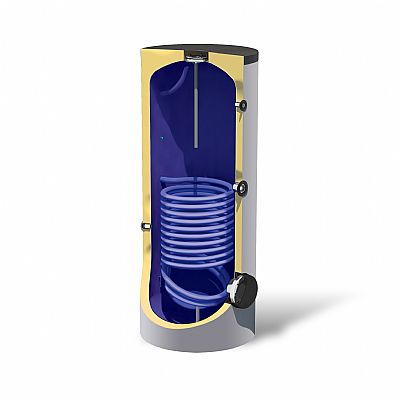 Nobel boiler λεβητοστασίου GLASS 2000lt με ένα εναλλακτή