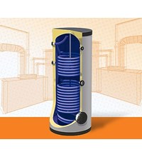 Nobel boiler λεβητοστασίου GLASS με δύο εναλλακτές