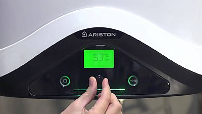 Ariston Nuos Evo 110 A+ 110 WH Αντλία Θερμότητας 110lt Glass Κάθετη 1.2kW
