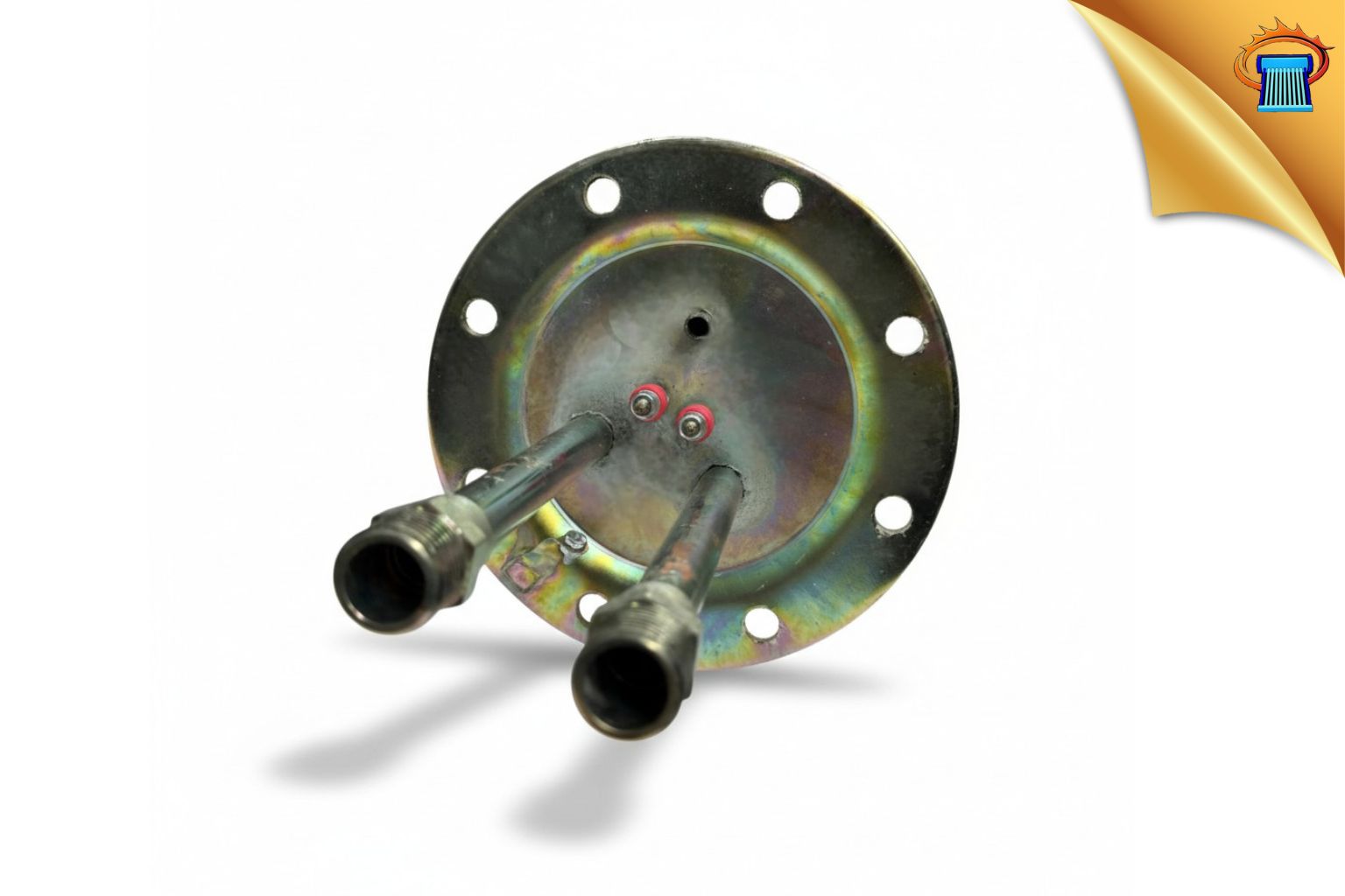 ΑΝΤΙΣΤΑΣΗ ΗΛΙΑΚΟΥ ΘΕΡΜΟΣΙΦΩΝΑ Φ170 ΜΕ 8 ΤΡΥΠΕΣ ΚΑΙ ΕΝΑΛΛΑΚΤΗ L80