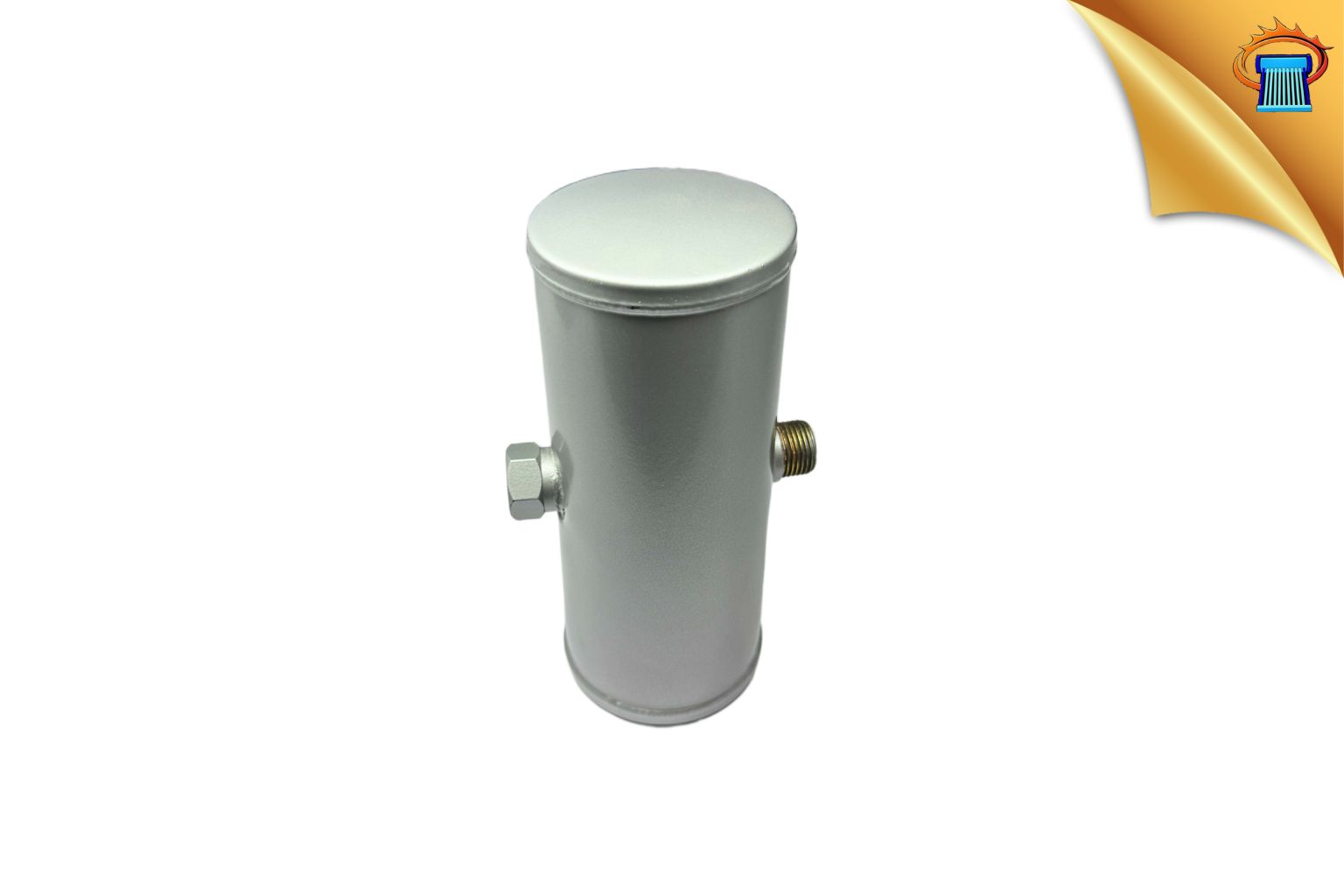 Δοχείο Διαστολής INOX Κλειστού Κυκλώματος 1 Λίτρο